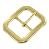 1 1/2" Solid Brass Centerbar Buckle