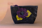 Cowhide Makeup Bag