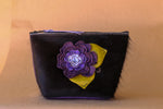 Cowhide Makeup Bag