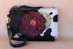 Cowhide Coin Purse