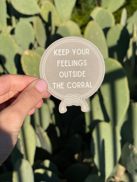 Corral Sticker