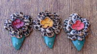 Leopard Hat/Hair Clip